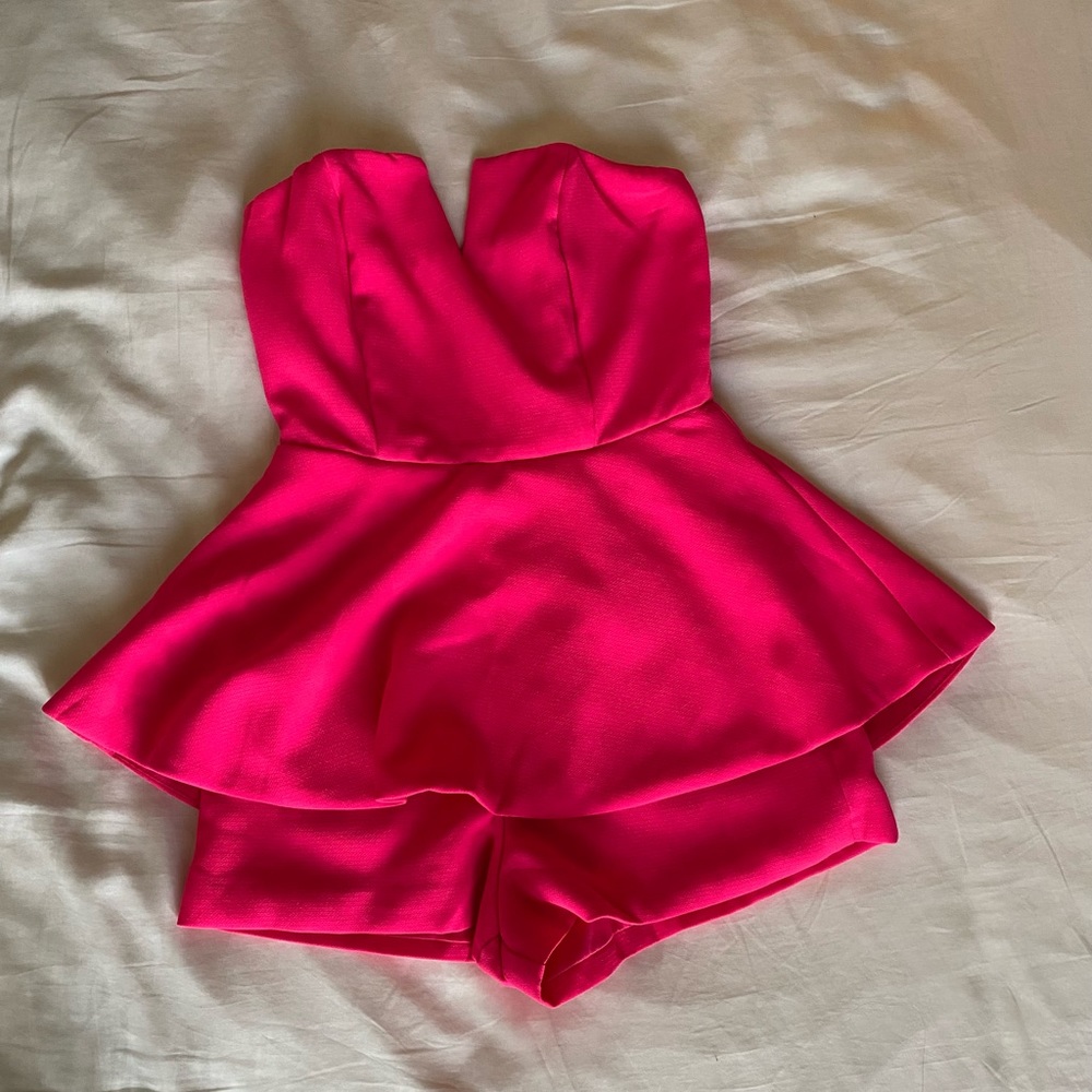 DO+BE Hot Pink Romper